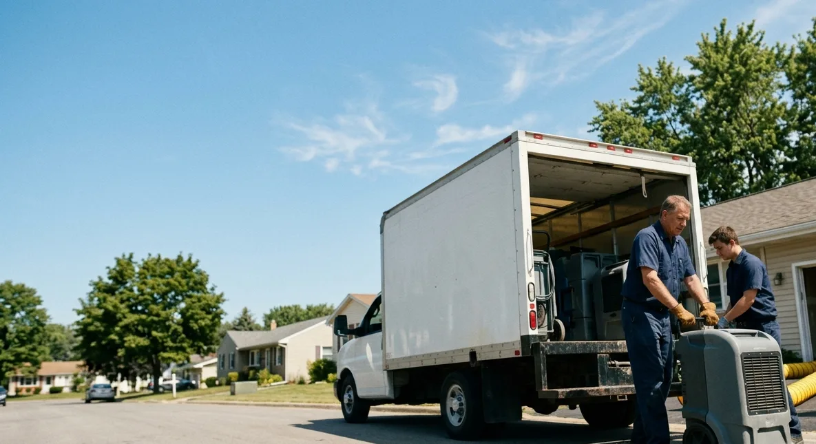 Water Damage Cleanup in Kirksville, MO near me